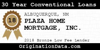 PLAZA HOME MORTGAGE 30 Year Conventional Loans bronze