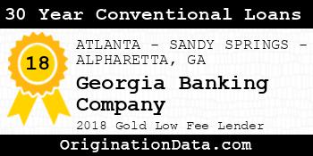 Georgia Banking Company 30 Year Conventional Loans gold