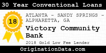 Victory Community Bank 30 Year Conventional Loans gold