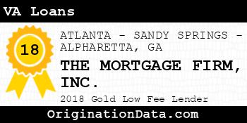 THE MORTGAGE FIRM VA Loans gold