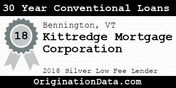 Kittredge Mortgage Corporation 30 Year Conventional Loans silver