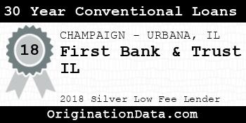 First Bank & Trust IL 30 Year Conventional Loans silver