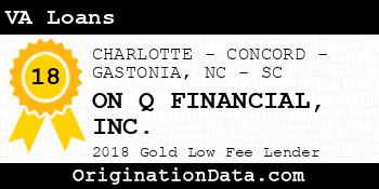 ON Q FINANCIAL VA Loans gold