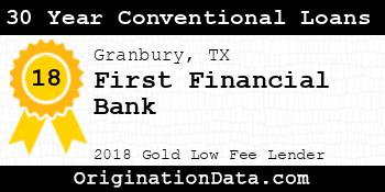 First Financial Bank 30 Year Conventional Loans gold