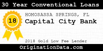 Capital City Bank 30 Year Conventional Loans gold