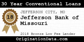 Jefferson Bank of Missouri 30 Year Conventional Loans bronze