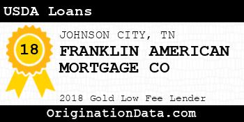 FRANKLIN AMERICAN MORTGAGE CO USDA Loans gold