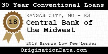 Central Bank of the Midwest 30 Year Conventional Loans bronze