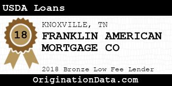 FRANKLIN AMERICAN MORTGAGE CO USDA Loans bronze