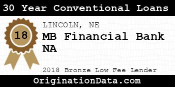 MB Financial Bank NA 30 Year Conventional Loans bronze