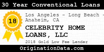 CELEBRITY HOME LOANS 30 Year Conventional Loans gold