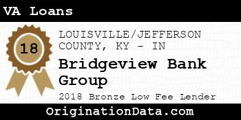 Bridgeview Bank Group VA Loans bronze
