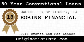 ROBINS FINANCIAL 30 Year Conventional Loans bronze