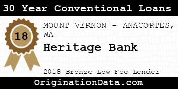 Heritage Bank 30 Year Conventional Loans bronze
