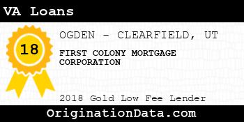 FIRST COLONY MORTGAGE CORPORATION VA Loans gold