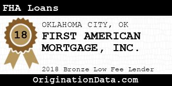 FIRST AMERICAN MORTGAGE FHA Loans bronze