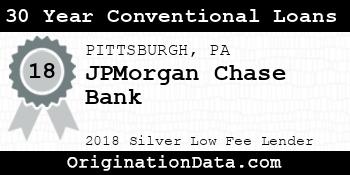 JPMorgan Chase Bank 30 Year Conventional Loans silver