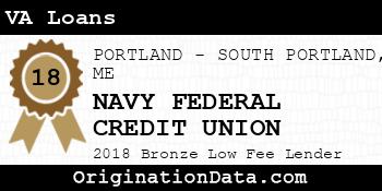 NAVY FEDERAL CREDIT UNION VA Loans bronze