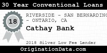 Cathay Bank 30 Year Conventional Loans silver