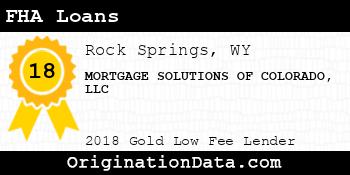 MORTGAGE SOLUTIONS OF COLORADO FHA Loans gold