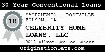 CELEBRITY HOME LOANS 30 Year Conventional Loans silver