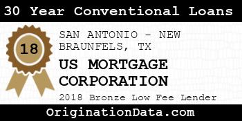 US MORTGAGE CORPORATION 30 Year Conventional Loans bronze