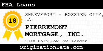 PIERREMONT MORTGAGE FHA Loans gold