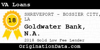 Goldwater Bank N.A. VA Loans gold