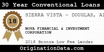 NOVA FINANCIAL & INVESTMENT CORPORATION 30 Year Conventional Loans bronze