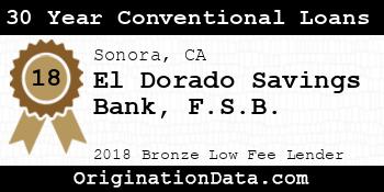 El Dorado Savings Bank F.S.B. 30 Year Conventional Loans bronze