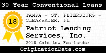 Patriot Lending Services 30 Year Conventional Loans gold