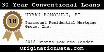 Paramount Residential Mortgage Group 30 Year Conventional Loans bronze