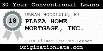 PLAZA HOME MORTGAGE 30 Year Conventional Loans silver