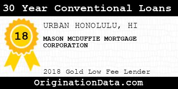 MASON MCDUFFIE MORTGAGE CORPORATION 30 Year Conventional Loans gold