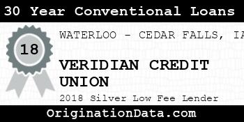 VERIDIAN CREDIT UNION 30 Year Conventional Loans silver