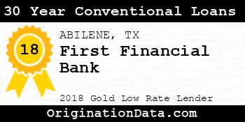 First Financial Bank 30 Year Conventional Loans gold