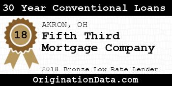 Fifth Third Mortgage Company 30 Year Conventional Loans bronze