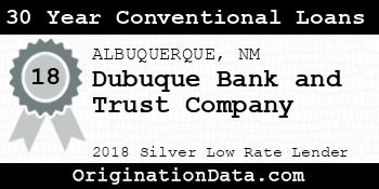Dubuque Bank and Trust Company 30 Year Conventional Loans silver