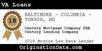 Century Mortgage Company DBA Century Lending Company VA Loans bronze