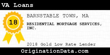 RESIDENTIAL MORTGAGE SERVICES VA Loans gold