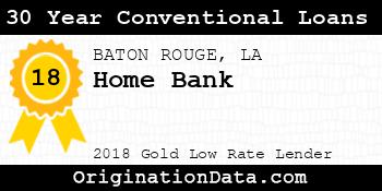 Home Bank 30 Year Conventional Loans gold
