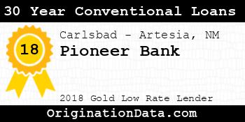 Pioneer Bank 30 Year Conventional Loans gold