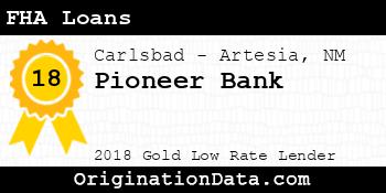 Pioneer Bank FHA Loans gold