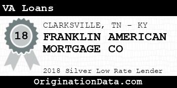 FRANKLIN AMERICAN MORTGAGE CO VA Loans silver