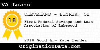 First Federal Savings and Loan Association of Lakewood VA Loans gold