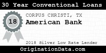 American Bank 30 Year Conventional Loans silver