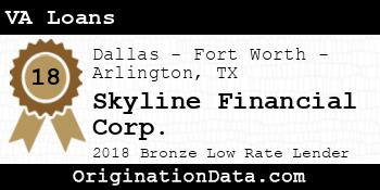 Skyline Financial Corp. VA Loans bronze