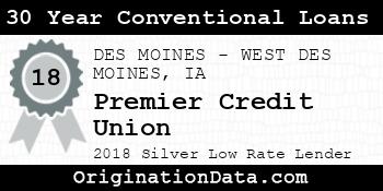 Premier Credit Union 30 Year Conventional Loans silver