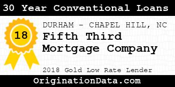 Fifth Third Mortgage Company 30 Year Conventional Loans gold