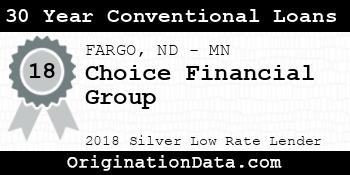 Choice Financial Group 30 Year Conventional Loans silver
